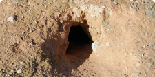 underground hole