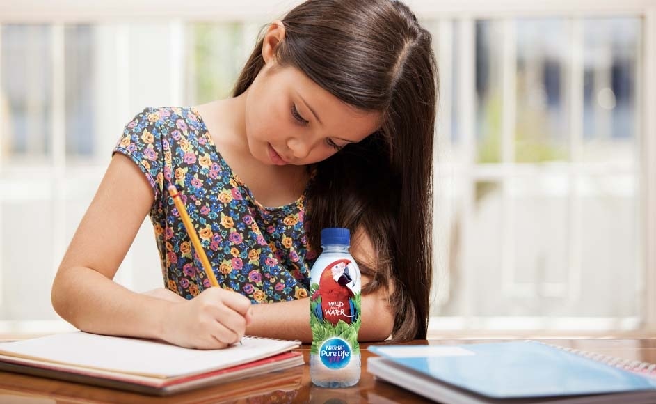 studying girl