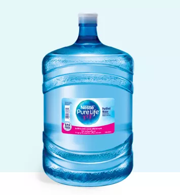 Nestlé® Pure Life® 5 G Purified Water 5 gallon bottle of nestle pure life purified water for water coolers and dispensers