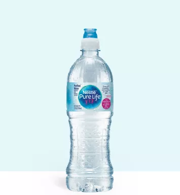 Nestlé® Pure Life® 23.7 oz Purified Water Sport 700 ml sport cap nestle pure life purified water