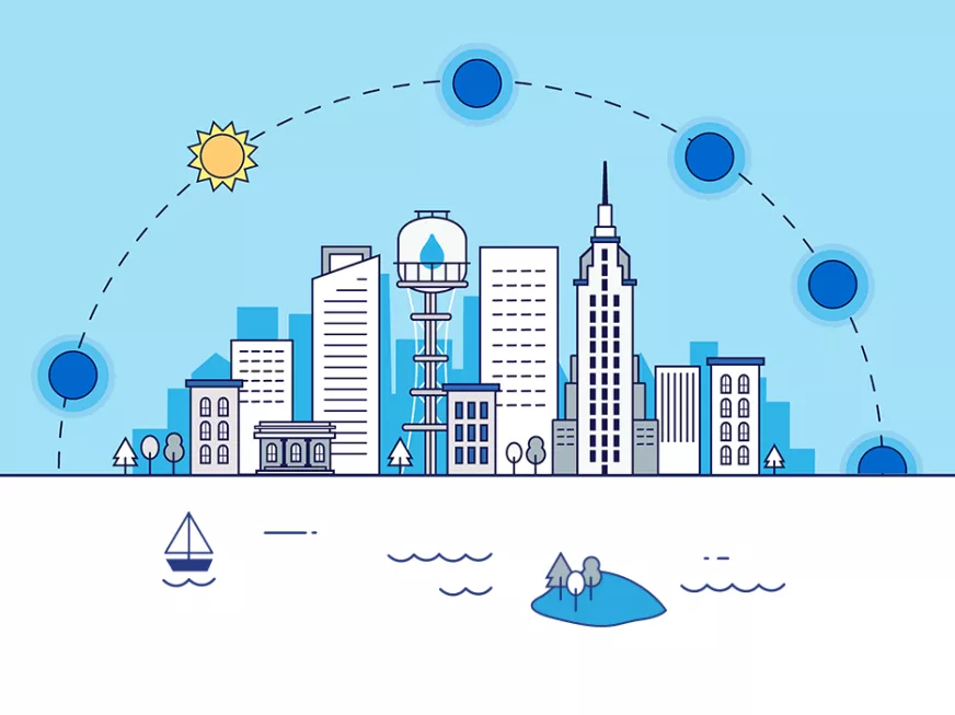 take a mid morning water break