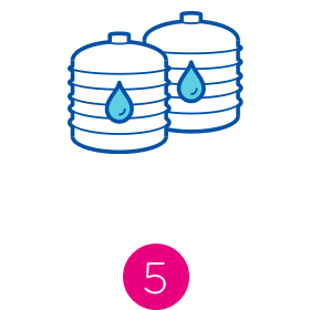 Water quality process icon