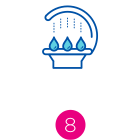 Water quality process icon
