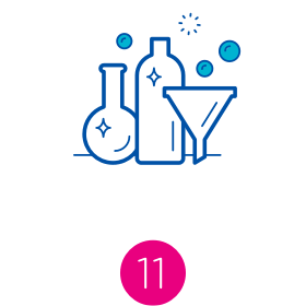 Water quality process icon