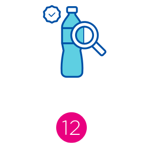 Water quality process icon