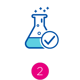 Water quality process icon