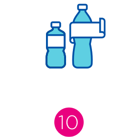 Water quality process icon