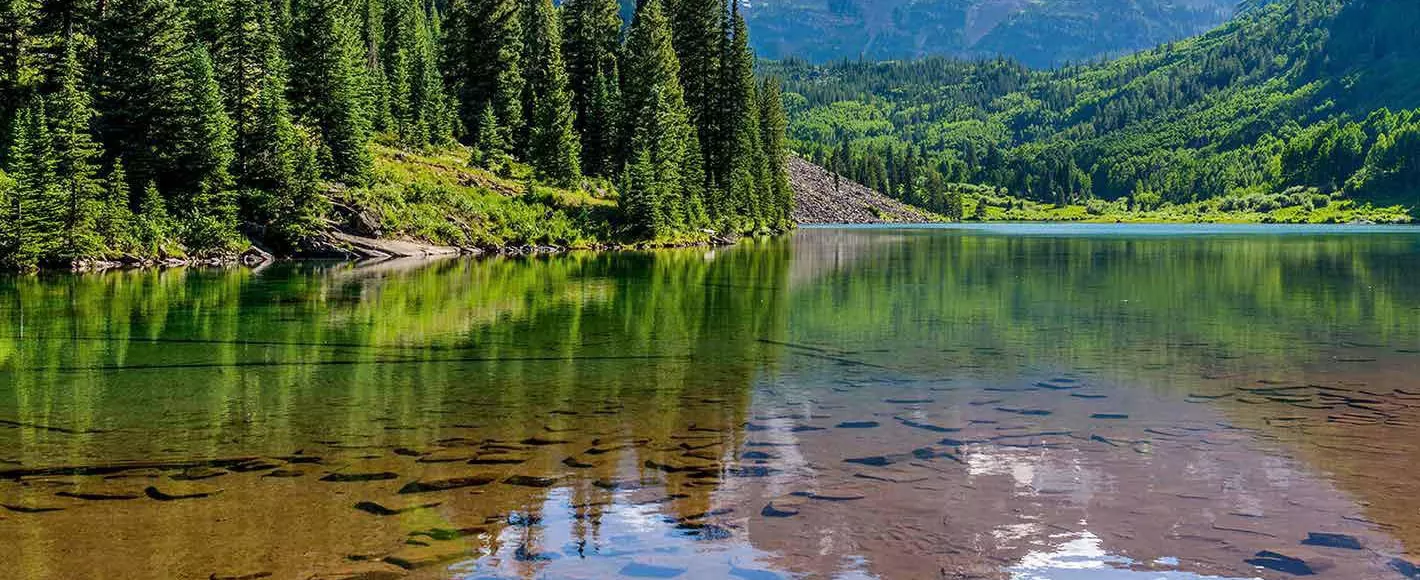 A river in mountains – source of water