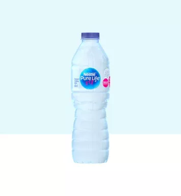 Nestlé® Pure Life® 60cl Regular A bottle of Nestle Pure Life Premium drinking water