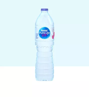 Nestlé® Pure Life® 150cl Regular A bottle of Nestle Pure Life Premium drinking water