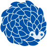 nestle pure life pangolin in ball icon