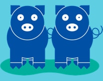 nestle-pure-life-two-cute-pigs-drawing