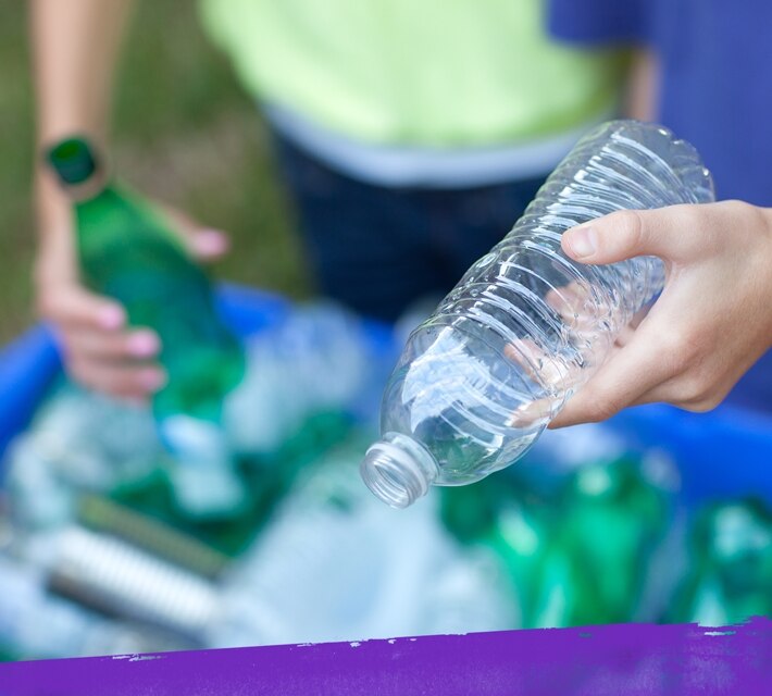 nestle pure life empty water bottles