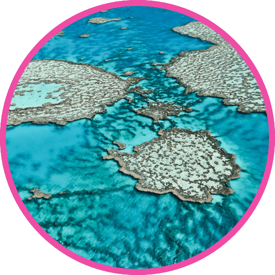 nestle pure life small islands surrounded by bright blue sea