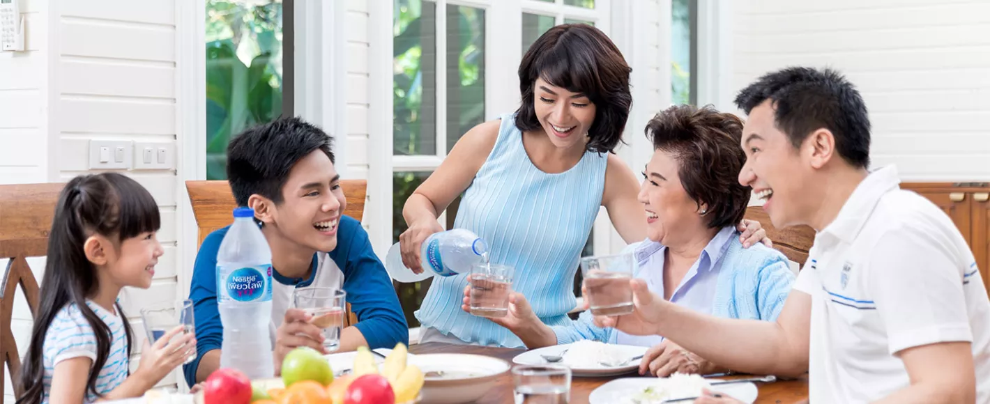 Happy group of people