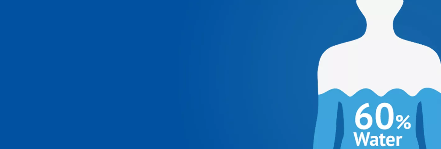 We're made out of water