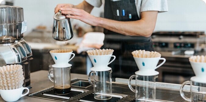 A café