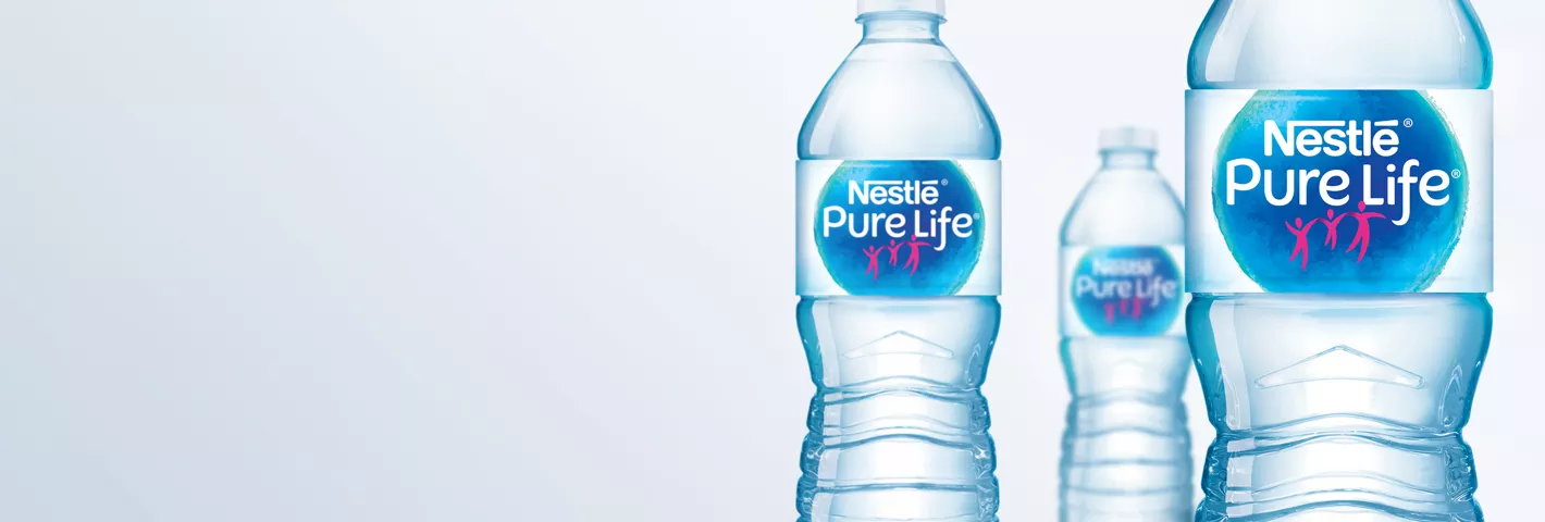 Nestle Pure Life bottles