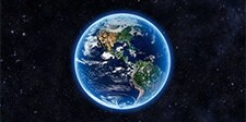 Earth seen from space