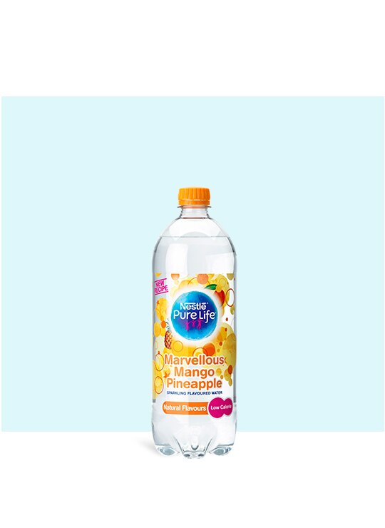 Nestlé Pure Life Sensations 1L bottle of sparkling water with fruity flavours