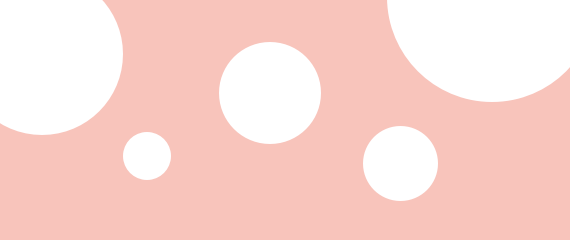 Small & pink with white spots