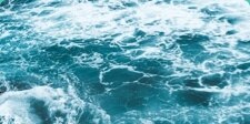 blue ocean waves