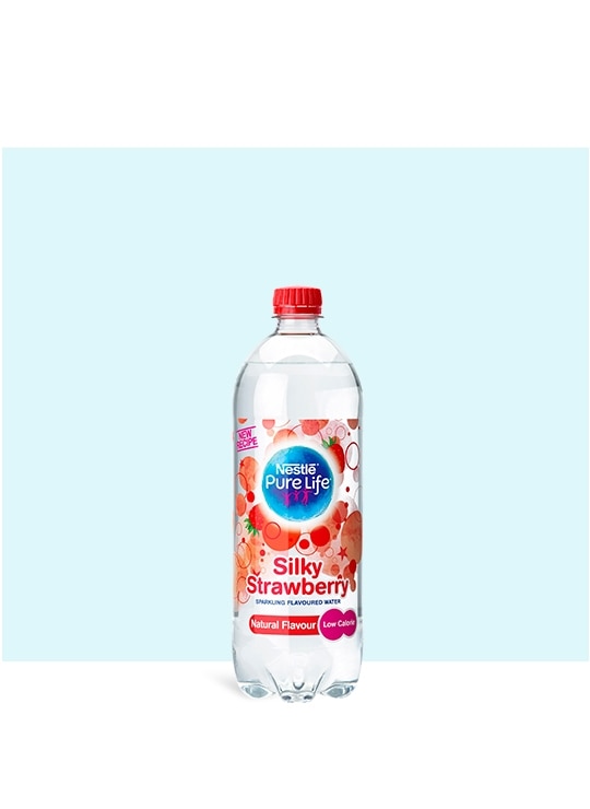 Nestlé Pure Life Sensations 1L bottle of sparkling water with fruity flavours